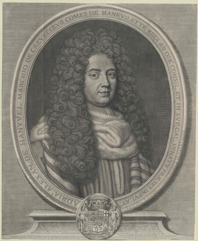 Adrien-Alexandre marchese Conte di Manevilette Crevecoeur da Guillelmus Vallet