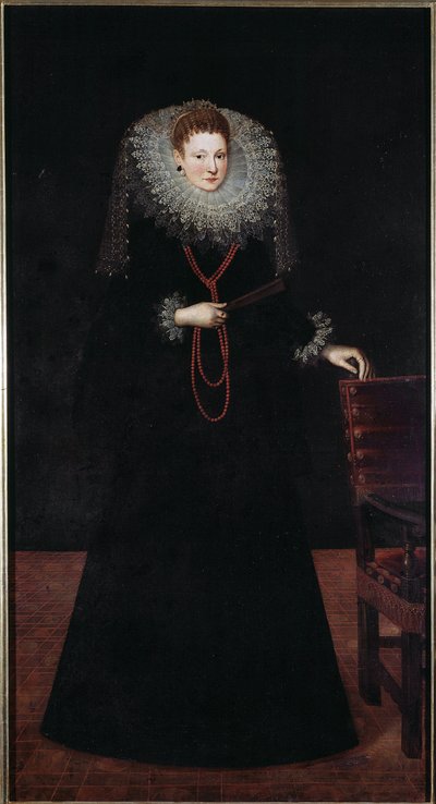 Ritratto di una nobile dama di Genova da Guilliam van Deynen