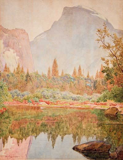 Half Dome, Yosemite da Gunnar Widforss