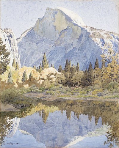 Half Dome e Mirror Lake da Gunnar Widforss