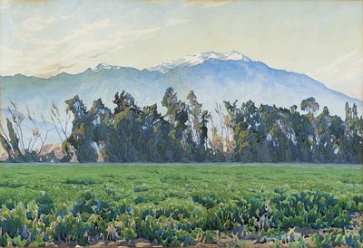 Le montagne della Sierra Nevada da Gunnar Widforss