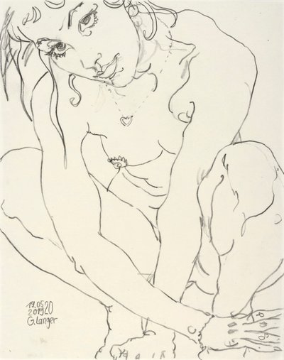 Nudo femminile, Leggere i pensieri da Gunter Langer