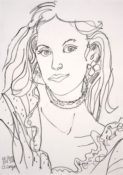 studentessa da Gunter Langer