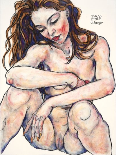 Nudo femminile, Estasi da Gunter Langer