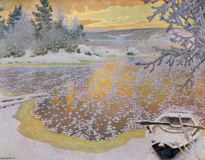 Gelo sul ghiaccio da Gustaf Edolf Fjaestad