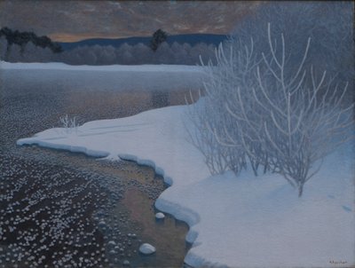 Brina sul ghiaccio da Gustaf Edolf Fjaestad