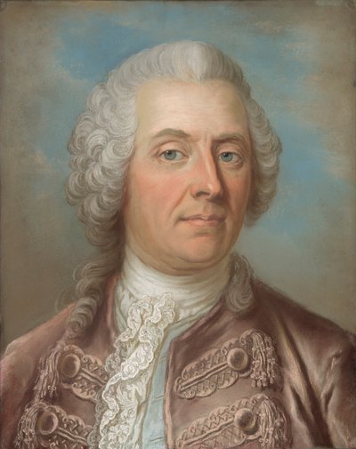 Ritratto del Barone Johan Vilhelm Sprengtporten 1720-1795 da Gustaf Lundberg