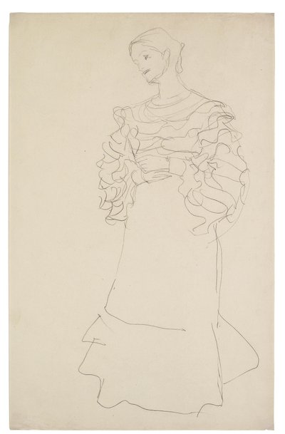 Ritratto di Magda Mautner-Markhof studio da Gustav Klimt