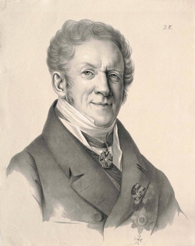 Balthasar Campenhausen (incisione del 1820) da Gustav Adolf Hippius