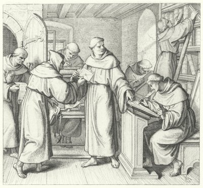 Martin Lutero, Vicario di Sassonia e Turingia da Gustav Ferdinand Leopold Konig