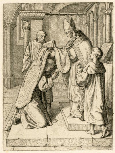 Martin Lutero è ordinato sacerdote da Gustav Ferdinand Leopold Konig