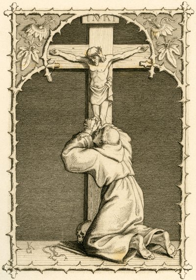 La riserva di Martin Lutero da Gustav Ferdinand Leopold Konig