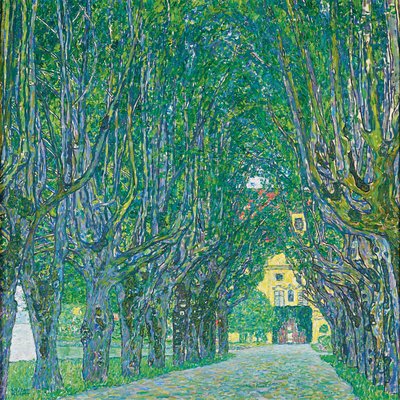 Viale verso il castello Kammer da Gustav Klimt