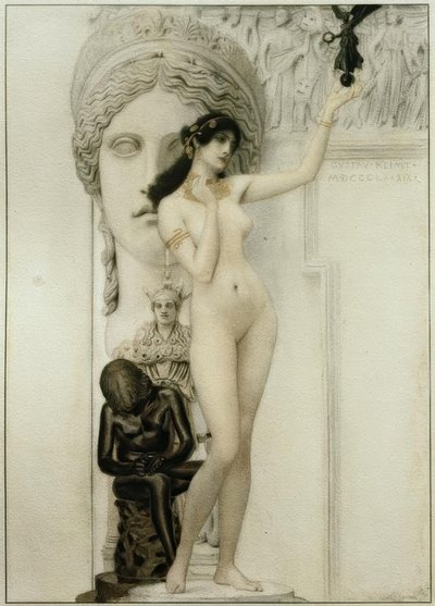 Allegoria della scultura da Gustav Klimt