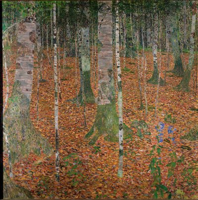 Foresta di betulle da Gustav Klimt