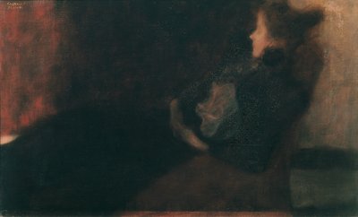 Donna al camino da Gustav Klimt