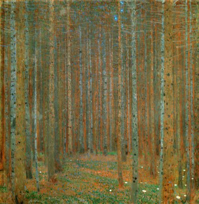 Foresta di abeti I da Gustav Klimt