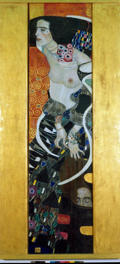 Giuditta II (Salomè), con la testa di Oloferne da Gustav Klimt