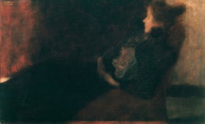 Signora al caminetto da Gustav Klimt