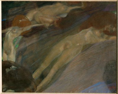Acqua in movimento da Gustav Klimt