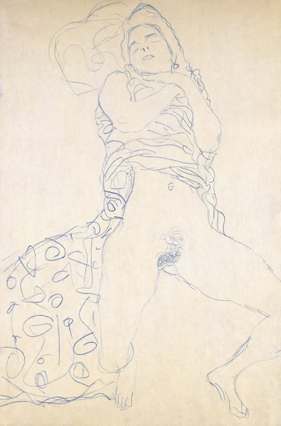 Nudo, 1913 da Gustav Klimt