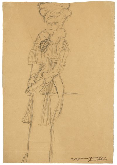 Ritratto di Marie Henneberg da Gustav Klimt