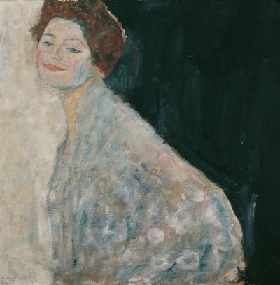 Ritratto di una signora in bianco da Gustav Klimt