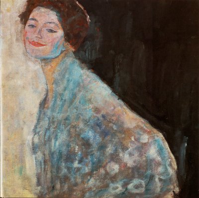 Ritratto di signora in bianco da Gustav Klimt