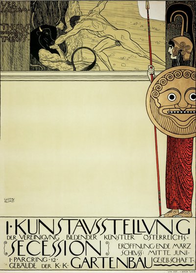 Poster per la Prima Mostra d
