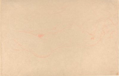 Donna sdraiata da Gustav Klimt