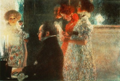 Schubert al pianoforte da Gustav Klimt