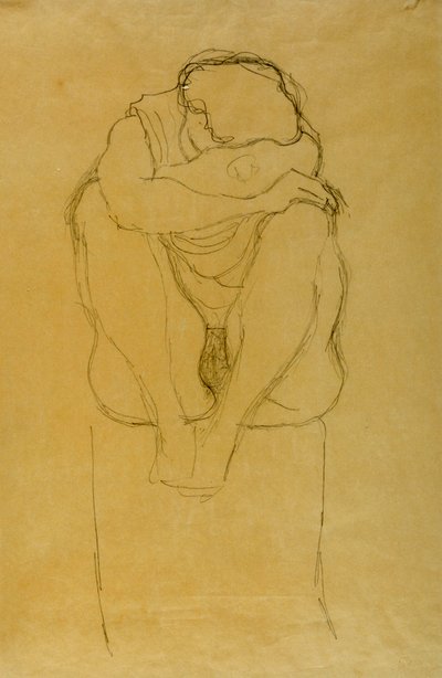 Donna seduta da Gustav Klimt