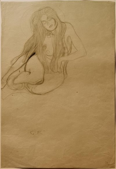 Studio per la Lussuria nel Fregio di Beethoven da Gustav Klimt