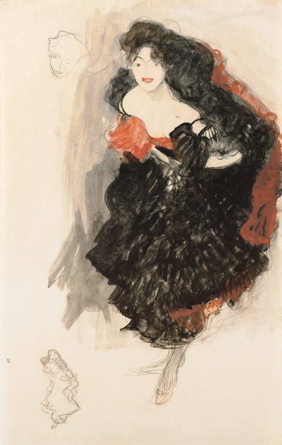 Studio per il dipinto «Giuditta II» da Gustav Klimt