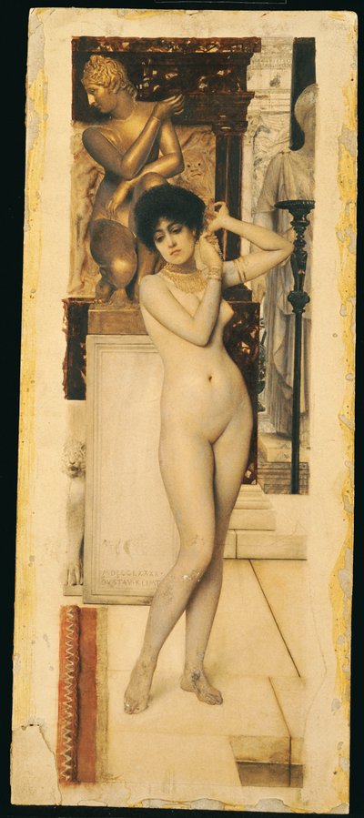 Studio per "Allegoria della Scultura, 1890 da Gustav Klimt