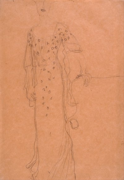 Studio per il ritratto di Adele Bloch-Bauer I da Gustav Klimt