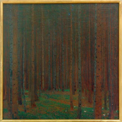 Foresta di abeti I da Gustav Klimt