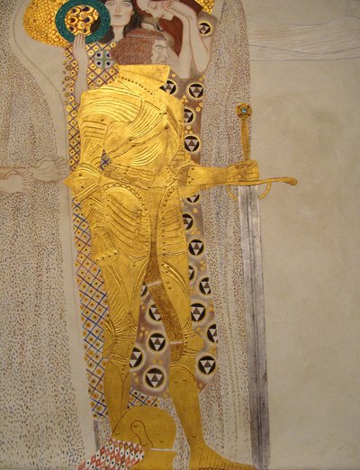 Il fregio di Beethoven, (dettaglio) da Gustav Klimt