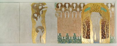 Il Fregio di Beethoven, dettaglio da Gustav Klimt