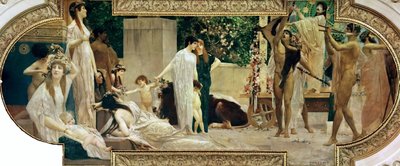 Il carro di Tespi da Gustav Klimt