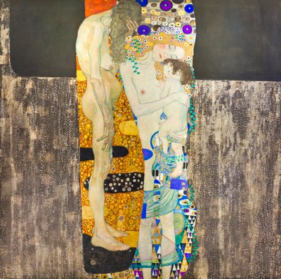 Le tre età della donna da Gustav Klimt