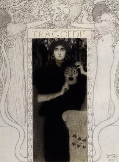 Tragedia, 1897 da Gustav Klimt