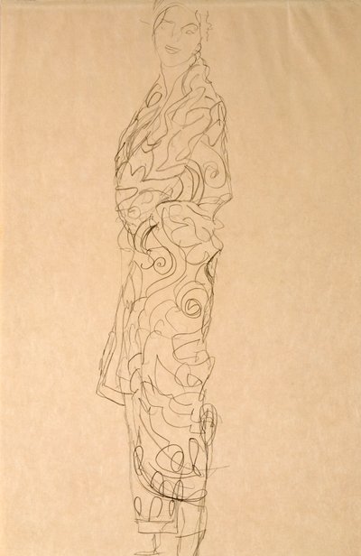 Donna in kimono da Gustav Klimt