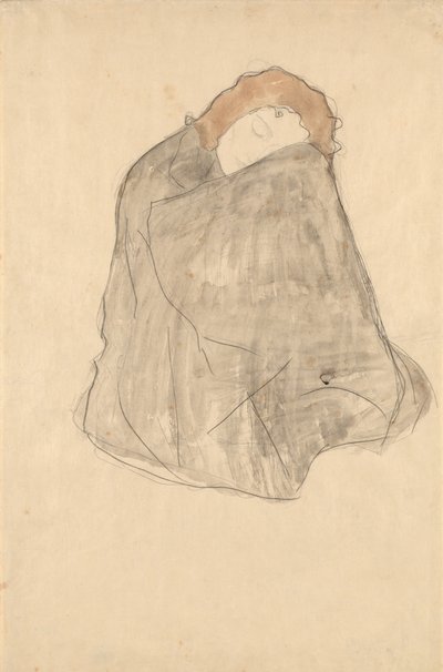 Donna seduta, 1908-1909 da Gustav Klimt