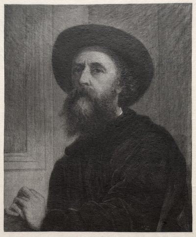 George Frederick Watts, 1887 da Gustav Kruell