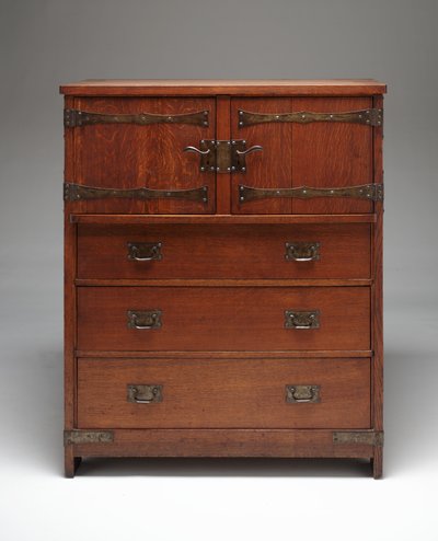 Cassapanca di lino da Gustav Stickley
