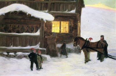Gli ospiti arrivano da Gustav Wentzel