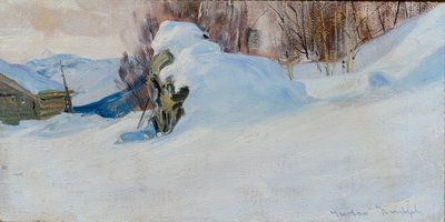 Paesaggio invernale da Gustav Wentzel