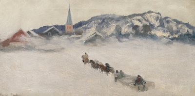 Inverno ad Asker da Gustav Wentzel