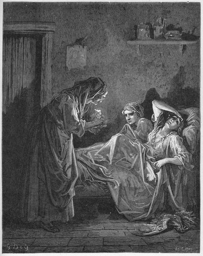 La Vieille et les deux Servantes - dalla 